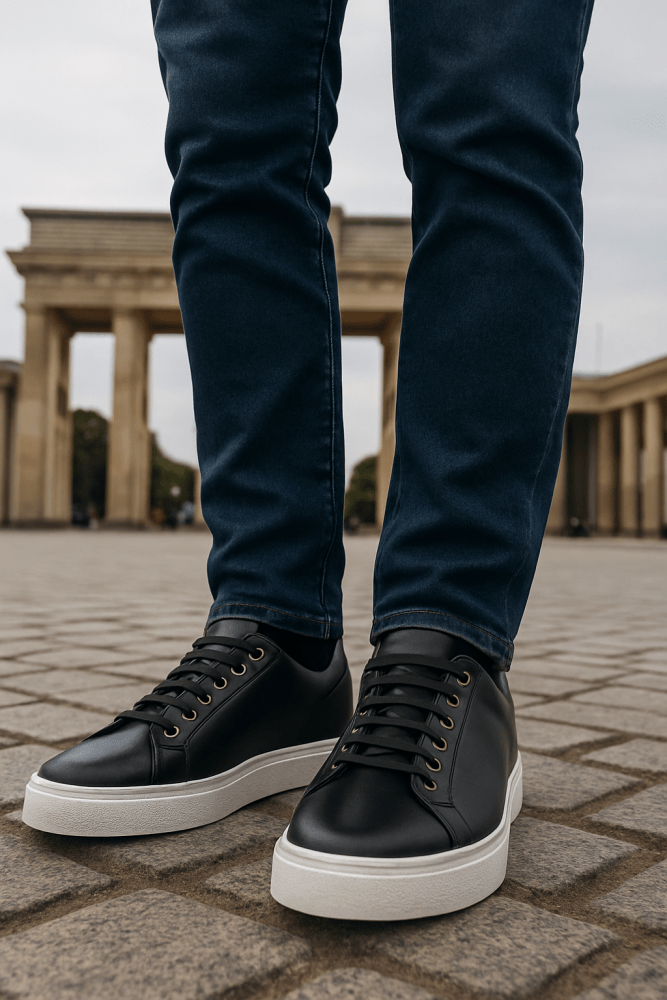 Enzo | Herren Leder Sneakers