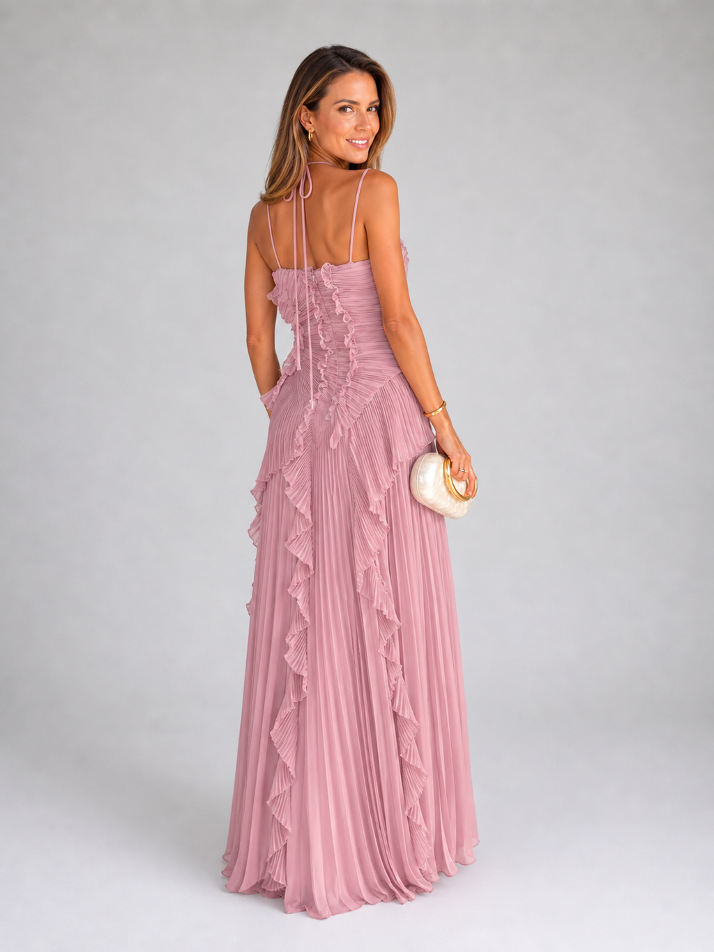 Harper | Maxikleid mit Halterdesign