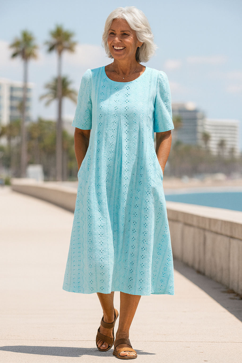 Meliora | Stilvolles Midi-Kleid für den Alltag