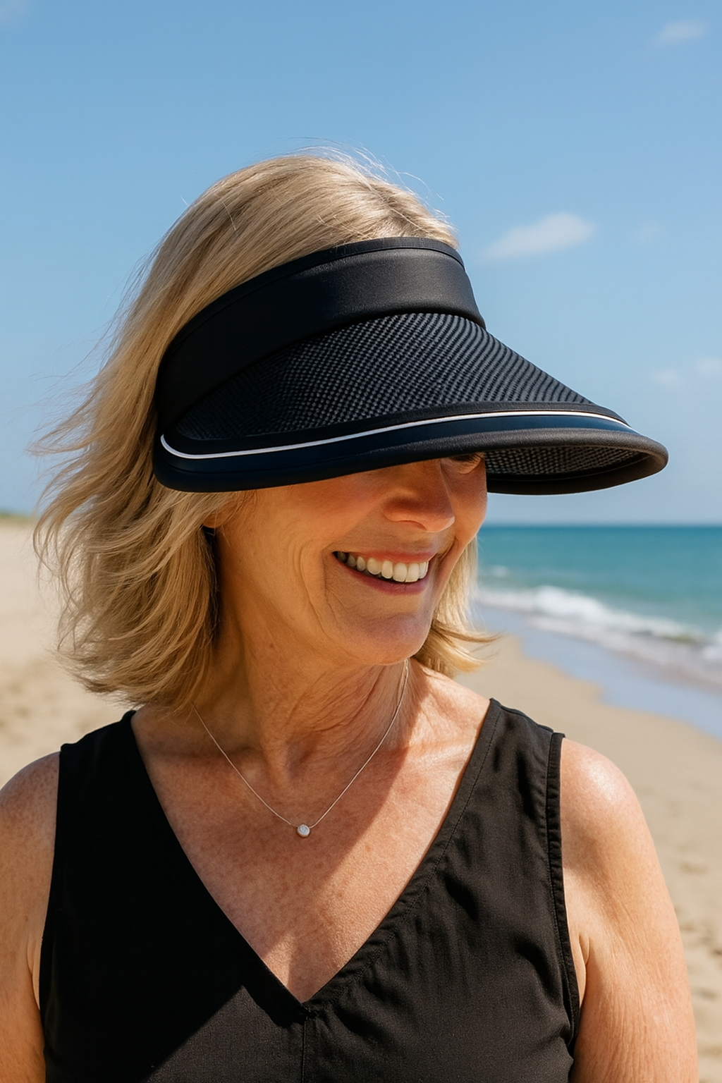 UV-Schutz Visierkappe von SonnenSchutz