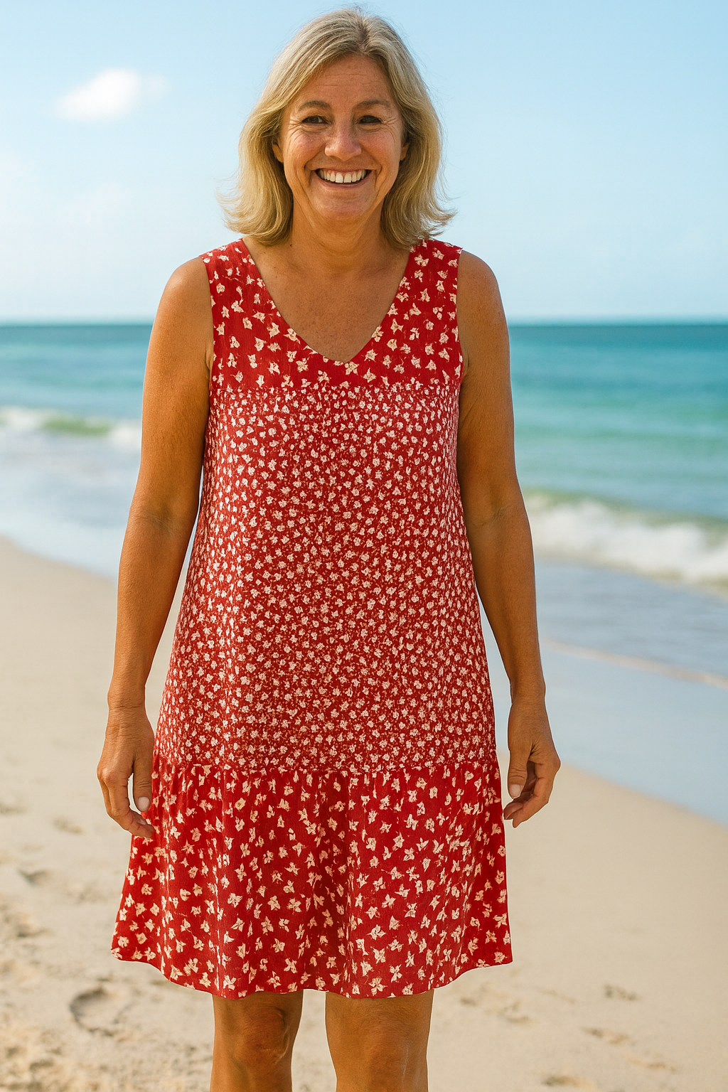 Lillian | Flowy Midi Dress