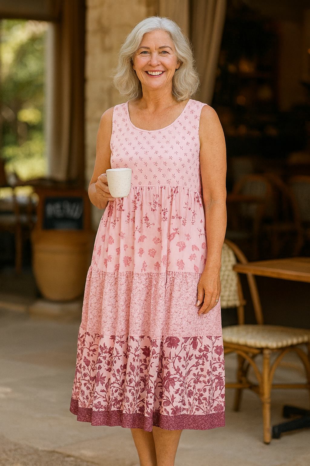Evelane | Flowy Midi Dress