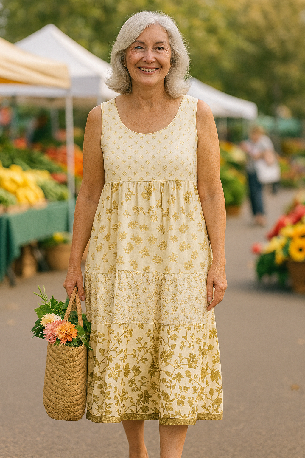 Evelane | Flowy Midi Dress