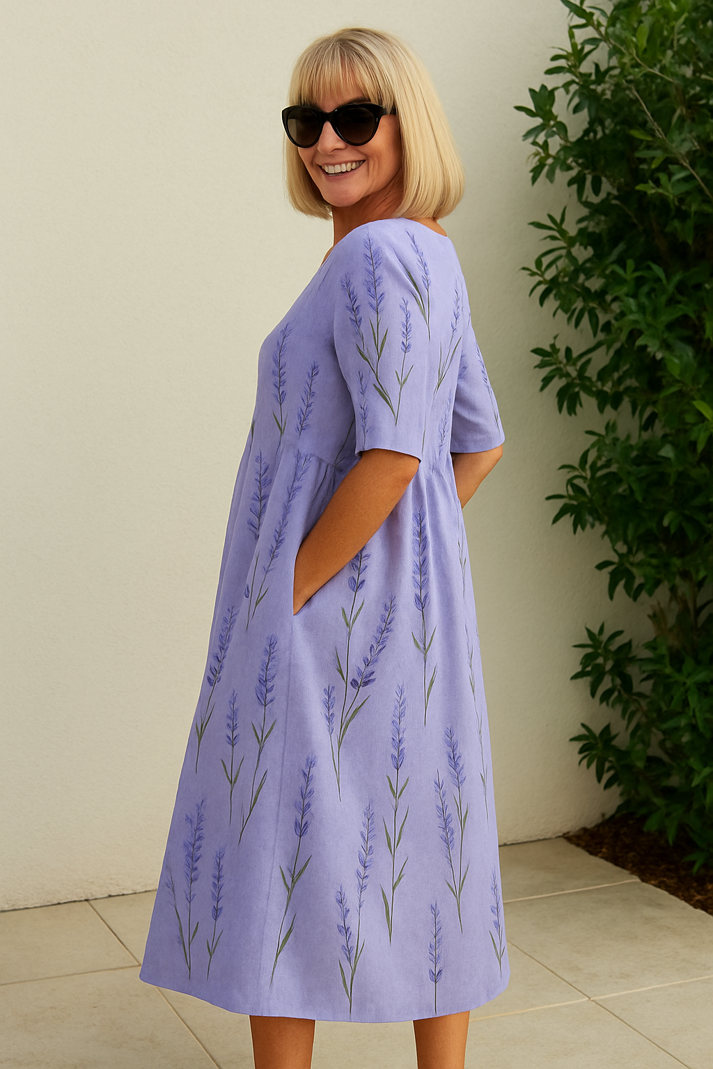 Eliza | Bequemes Midi-Kleid für entspannte Tage