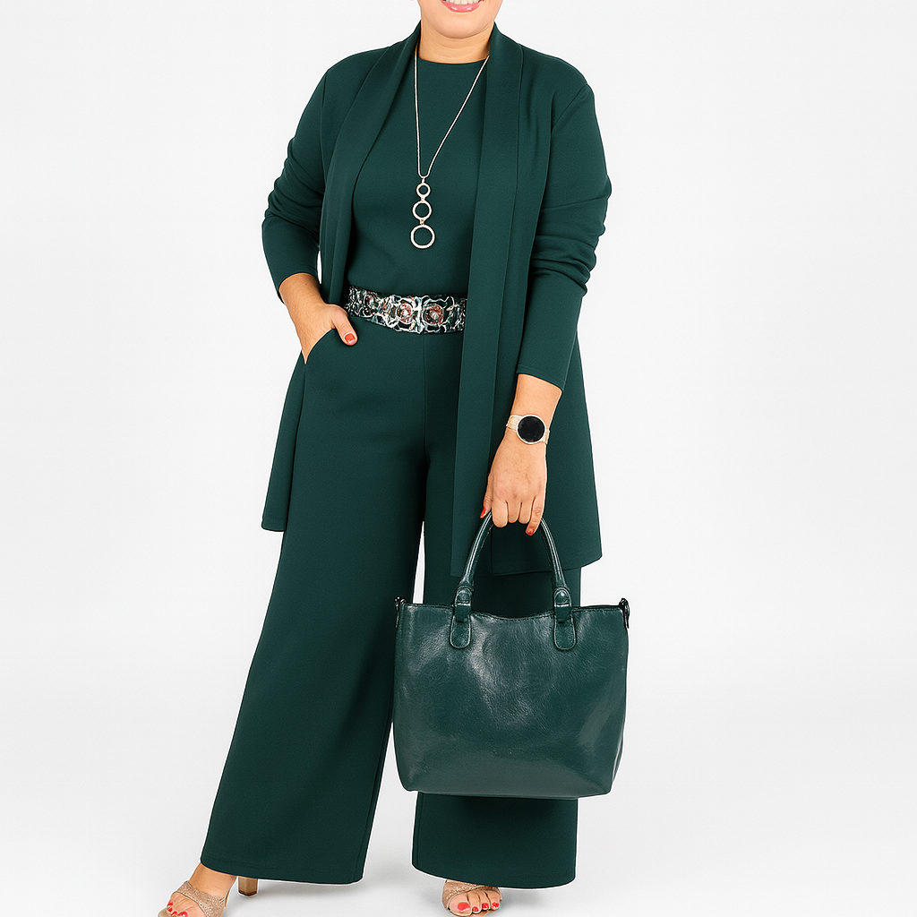 Lucy – Elegantes 3-teiliges Stretch-Set