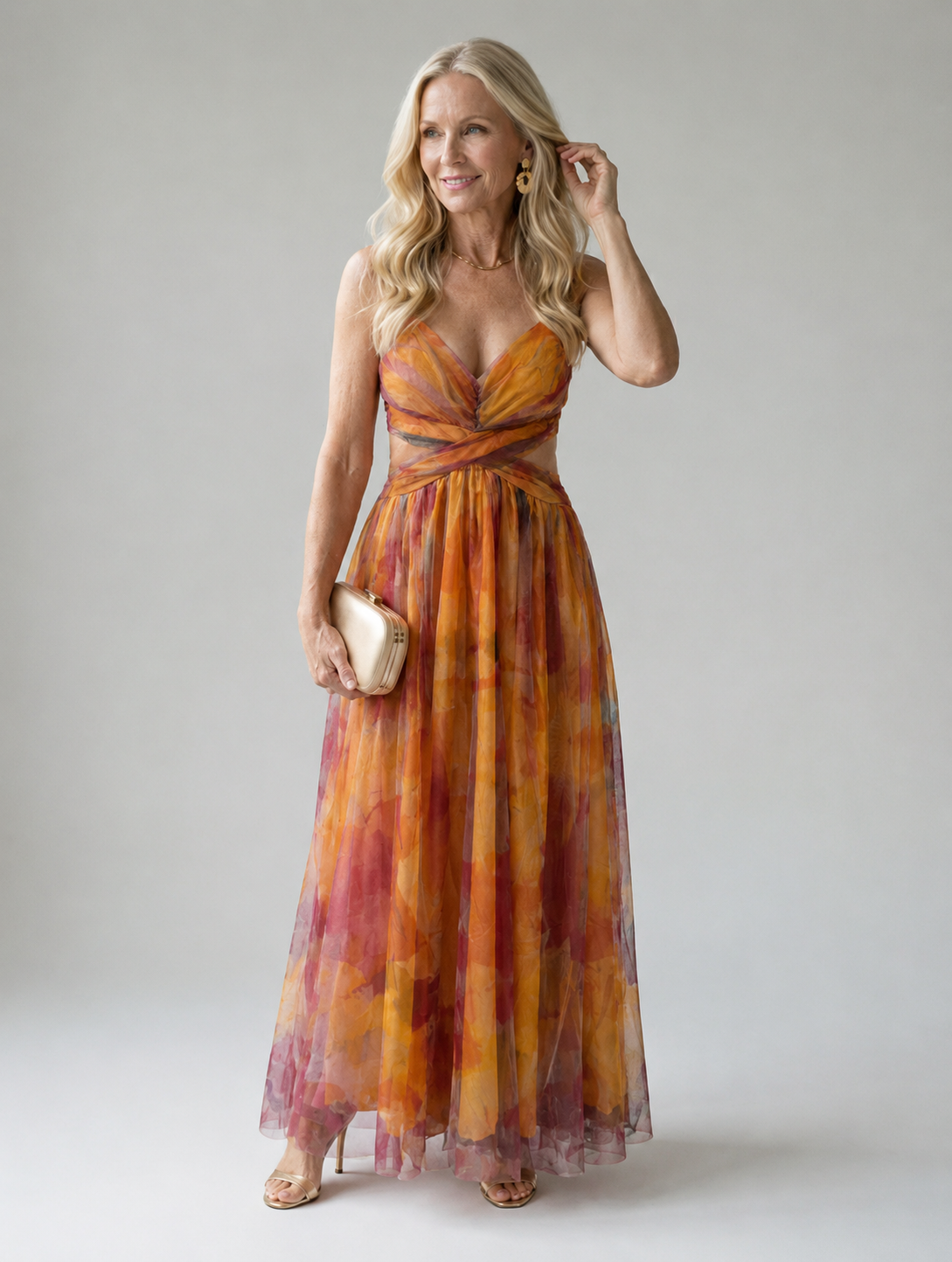 Isel | Soft Wrap Maxi Dress