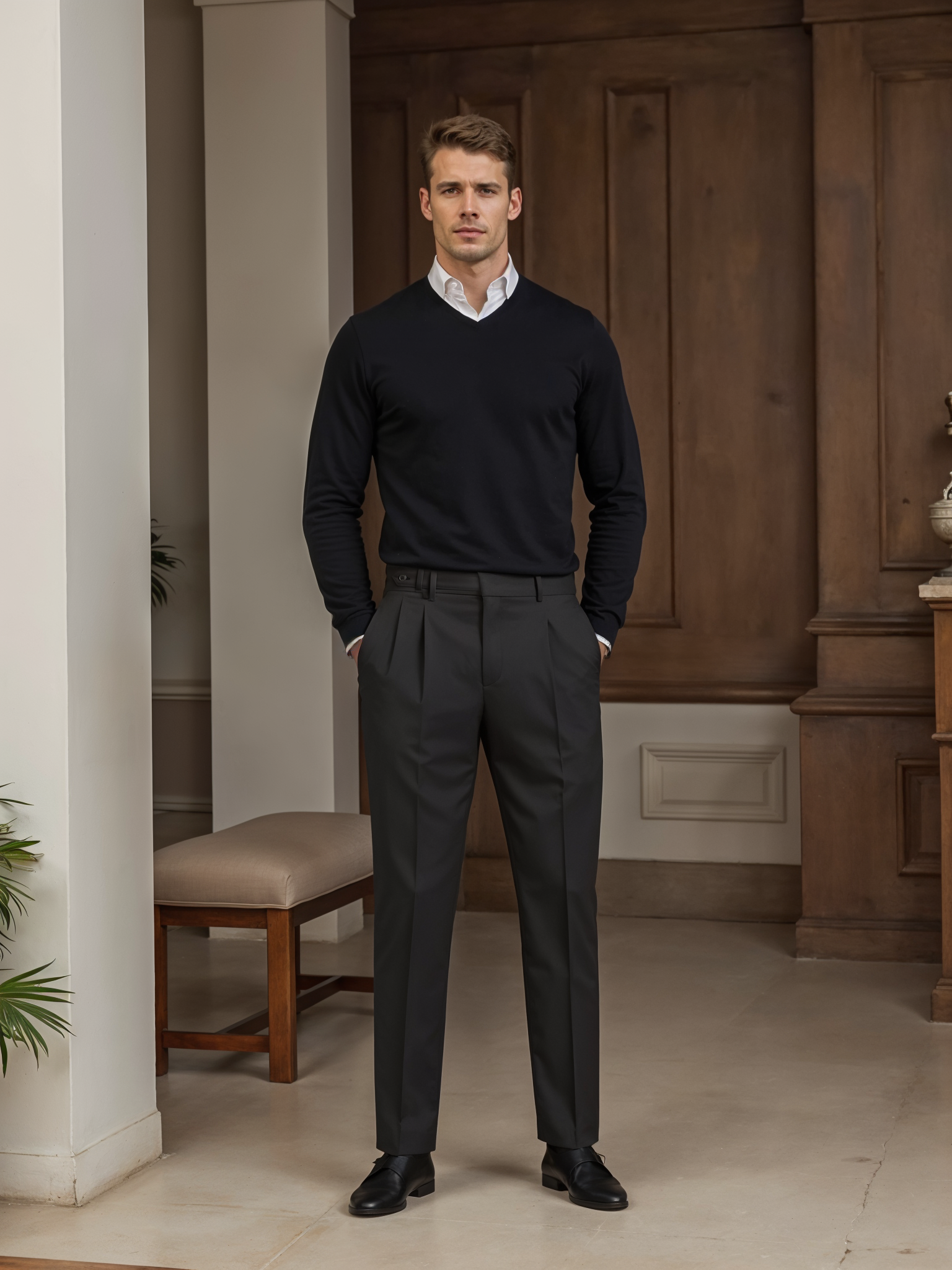 Otori: Luxe Pleated Trousers