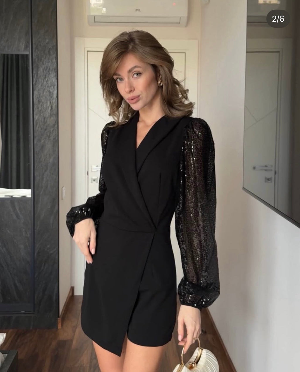 Araminta – Stilvoller schwarzer Jumpsuit