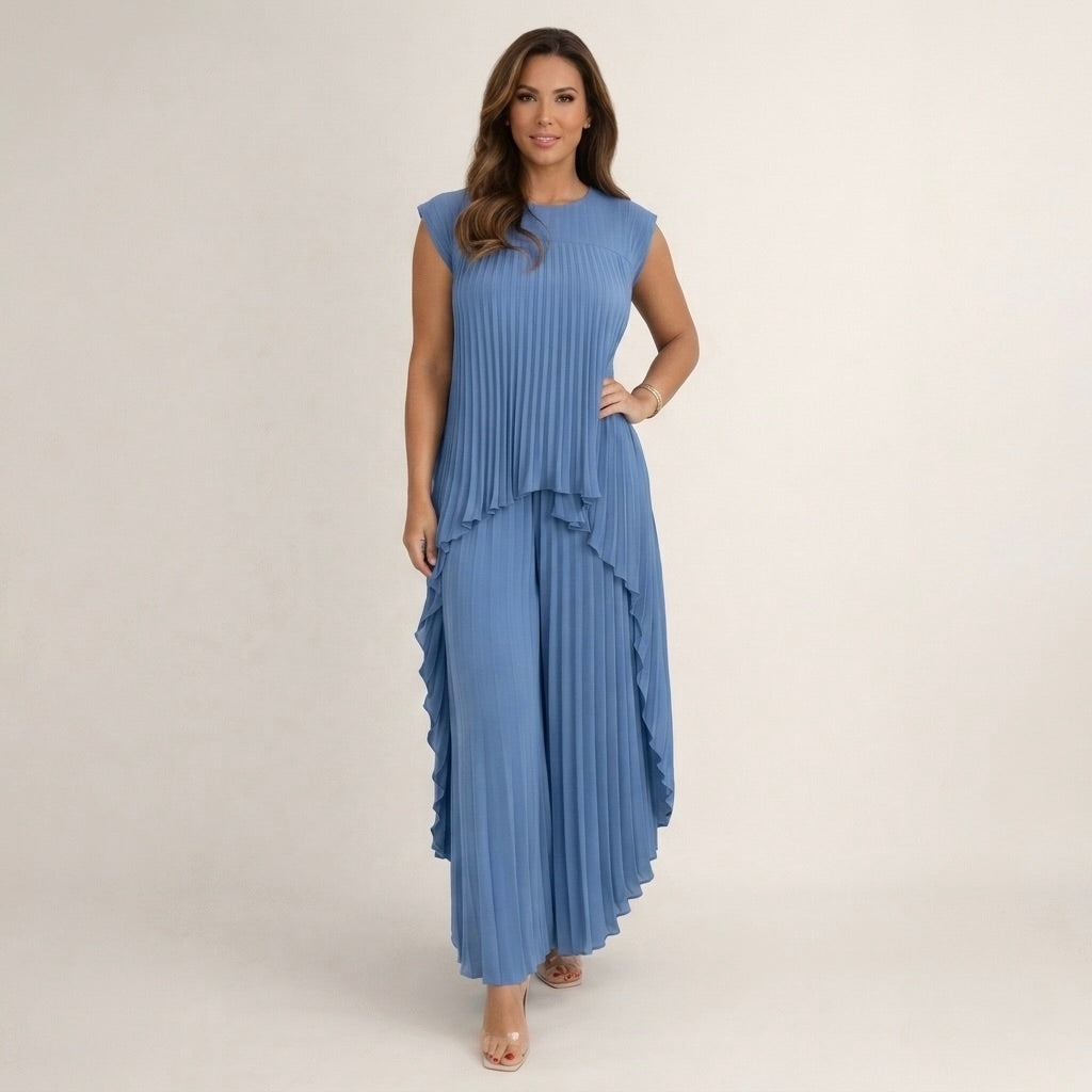 Halina | Elegantes Faltendes Set
