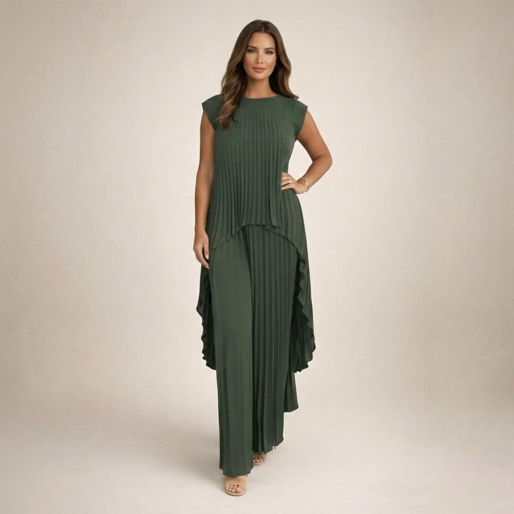 Halina | Elegantes Faltendes Set