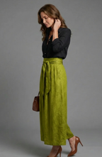 Vera | Blouse and Midi Skirt Set