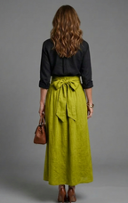 Vera | Blouse and Midi Skirt Set
