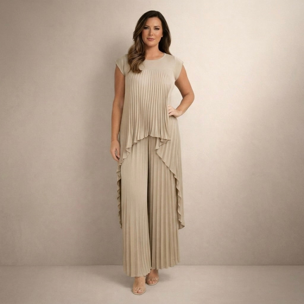 Halina | Elegantes Faltendes Set