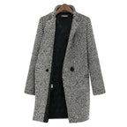 Wendy™ | Elegant Long Fabric Coat
