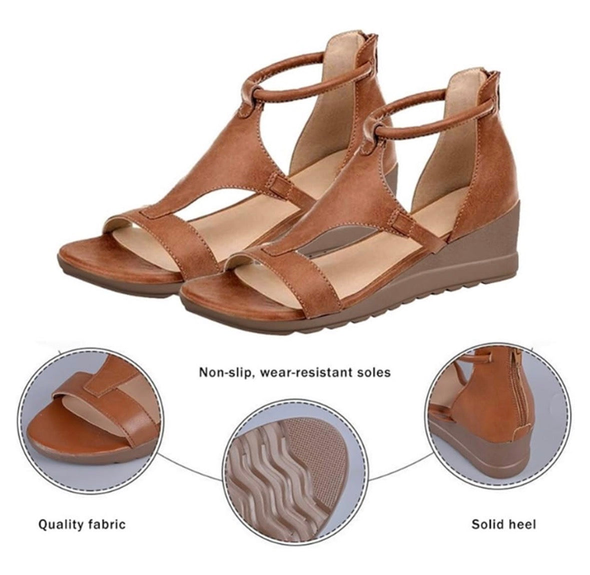 Amara - Stilvolle Orthopädische Sandalen