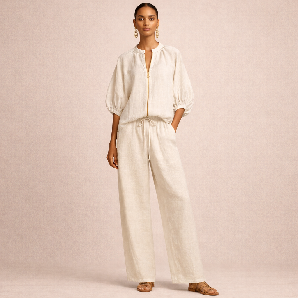 Adeline | Lässiges Set mit Zip-Verschluss