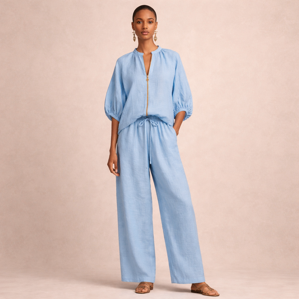 Adeline | Lässiges Set mit Zip-Verschluss