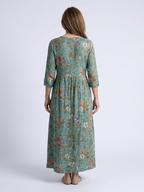 MARINA | MAXI DRESS WITH FLORAL PRINT