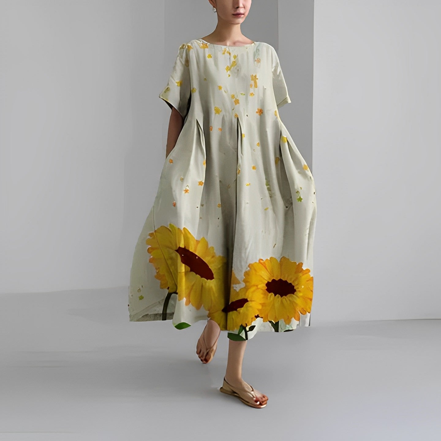 Daisey | Maxikleid mit Lockerem Schnitt