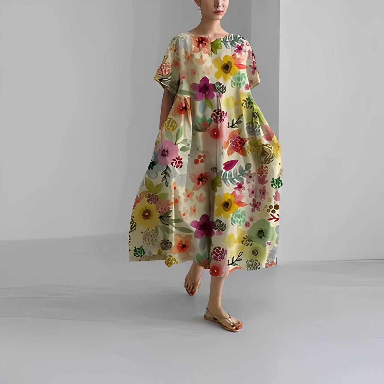 Daisey | Maxikleid mit Lockerem Schnitt