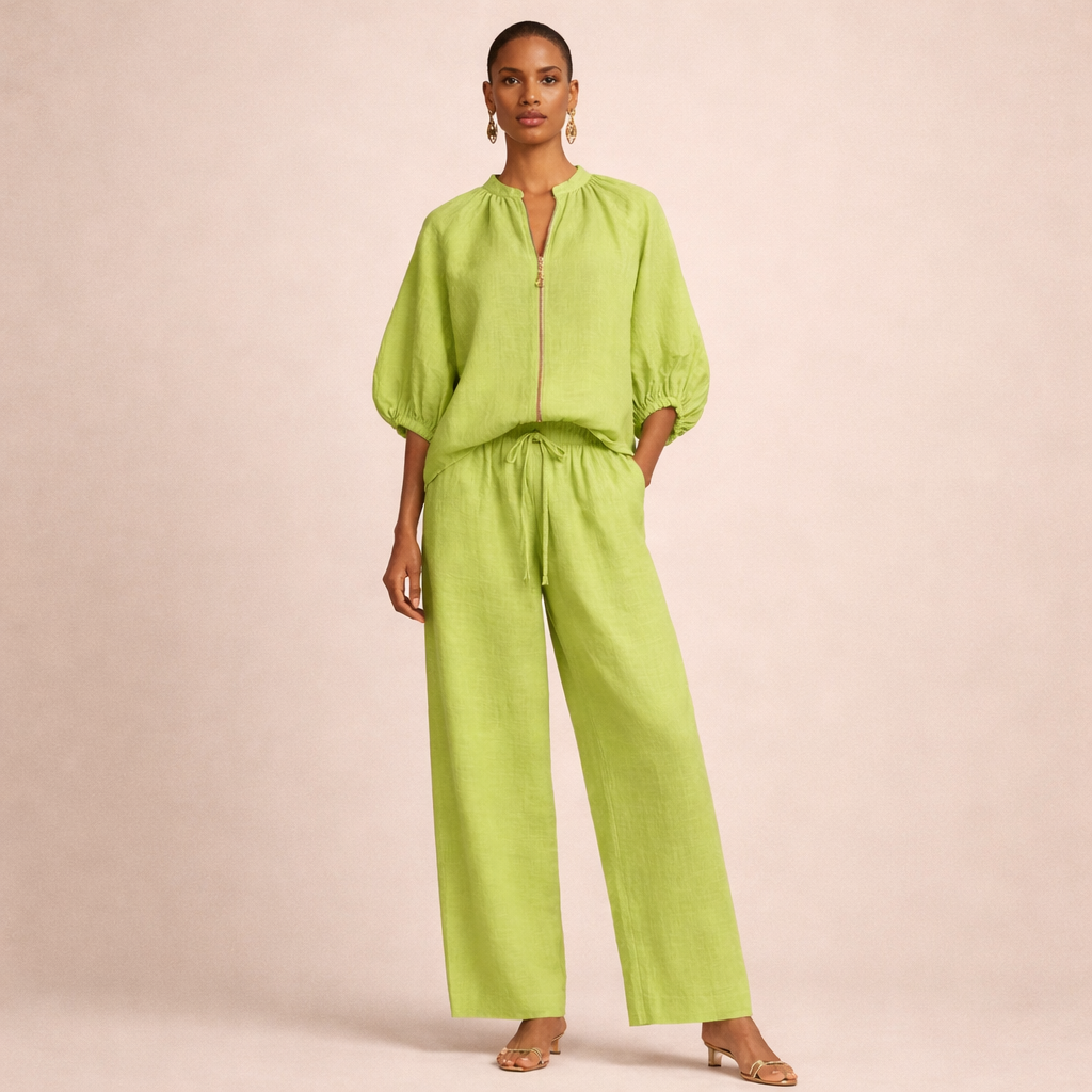 Adeline | Lässiges Set mit Zip-Verschluss