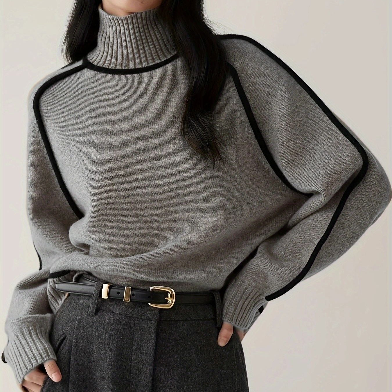 EMILIE I Turtleneck Sweater