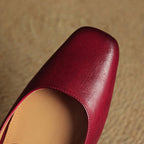Meyra Leather Slide Sandals
