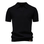 August | Casual Textured Polo Shirt