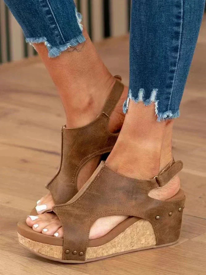 Briellae - Wedge Sandals