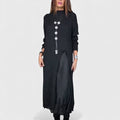 Portia – Elegantes Set aus geschichtetem Sweater und Kleid