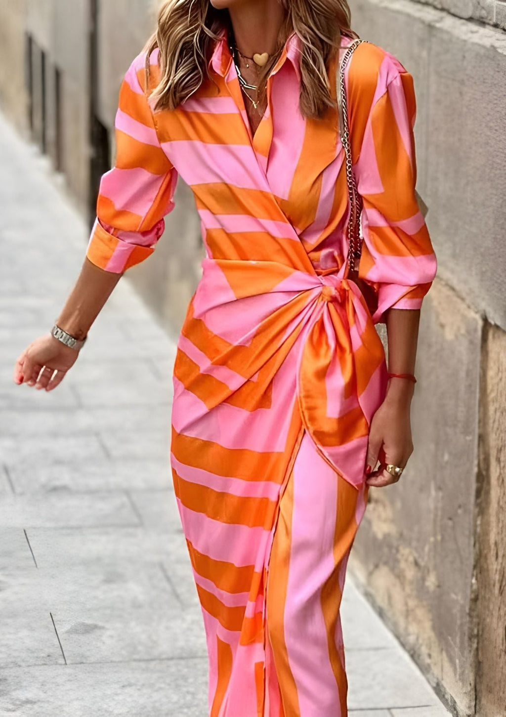 Ollivia | Figurbetontes Hemdkleid