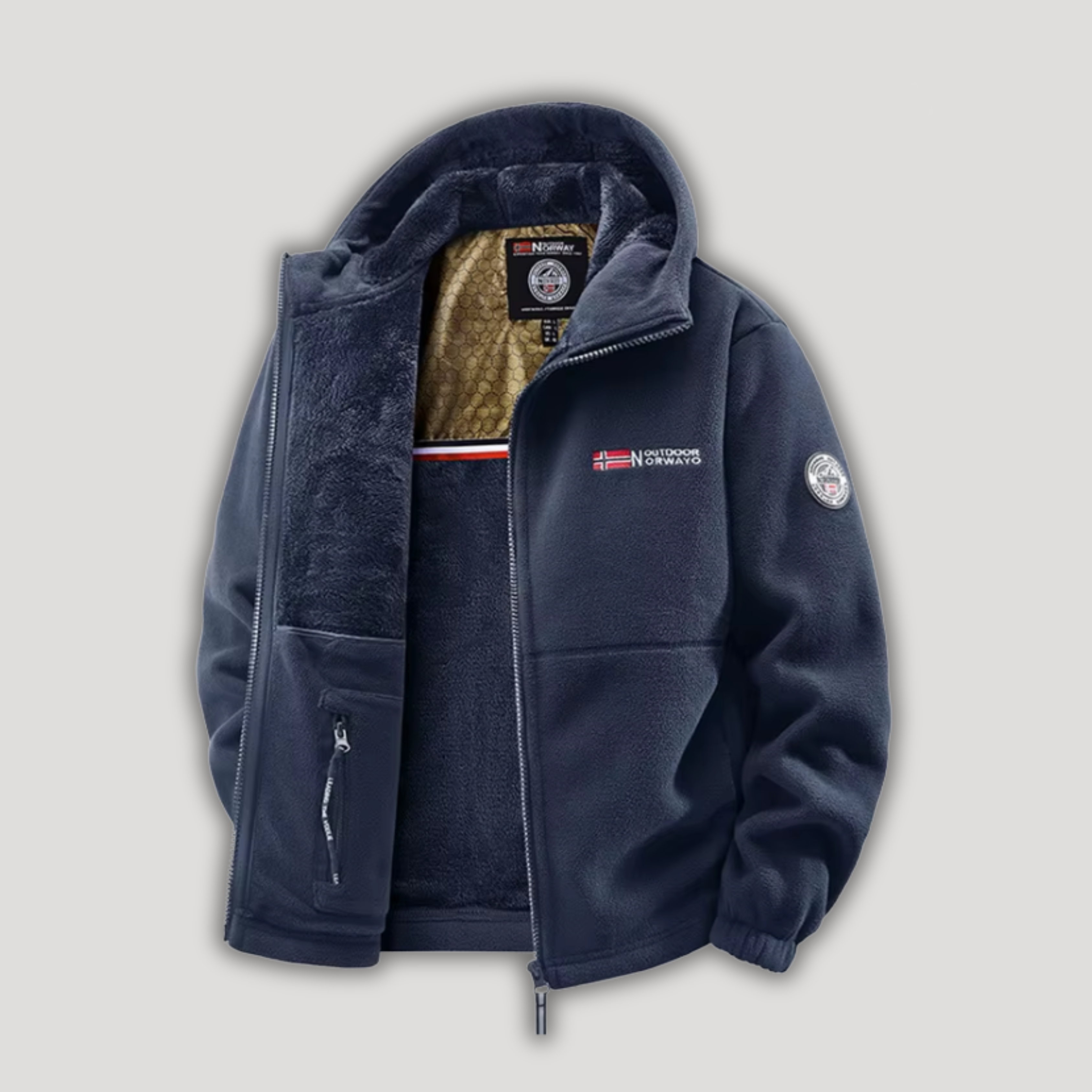 Nathaniel | Winterjacke mit isolierendem Futter