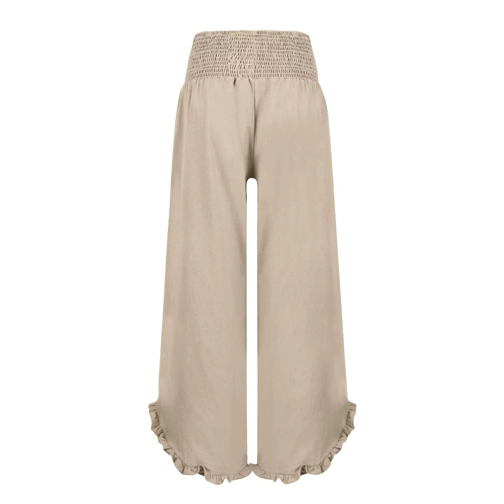 Tavina | Leichte Baumwoll-Leinen-Hose