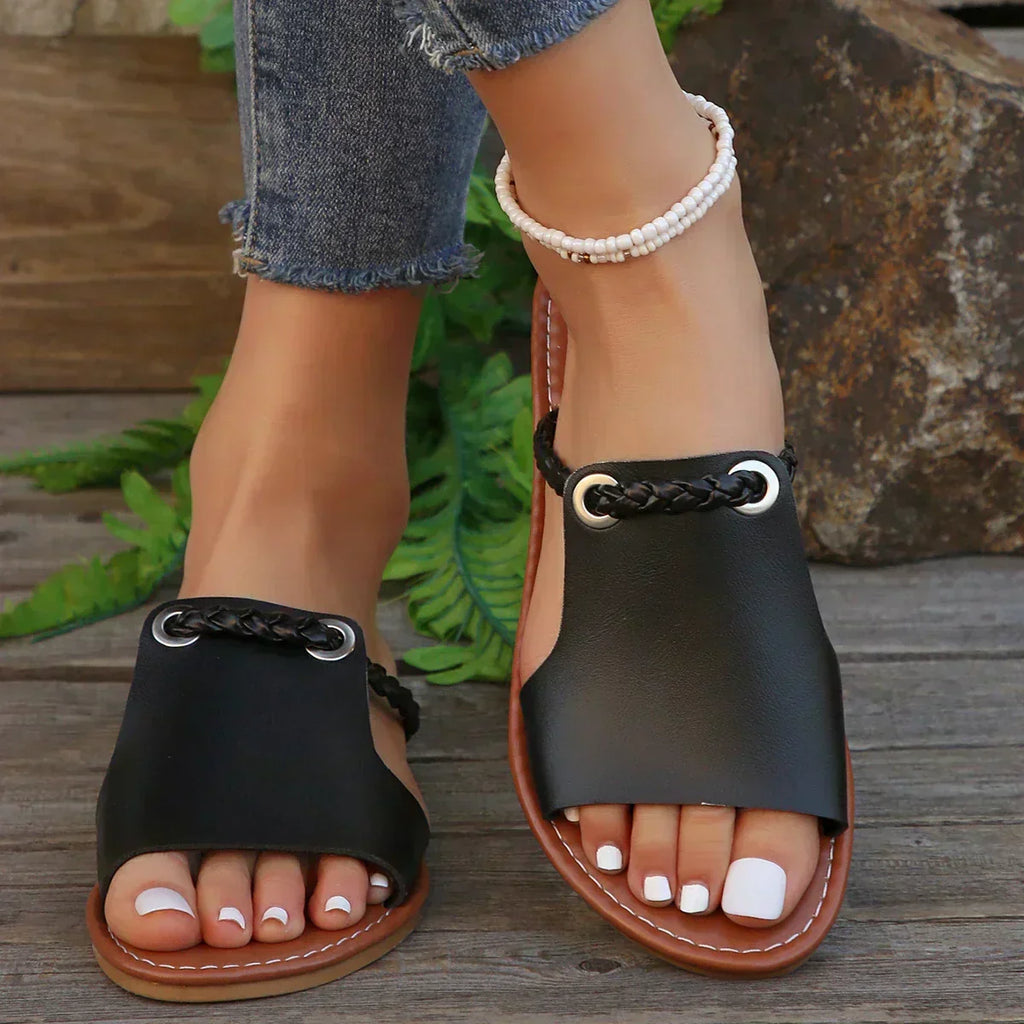 Luna | Geflochtene Boho-Sandalen