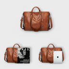 Olivia - Geräumige Ledertasche