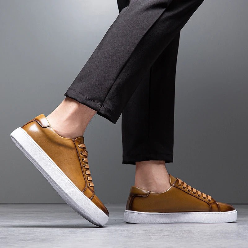 Enzo | Herren Leder Sneakers