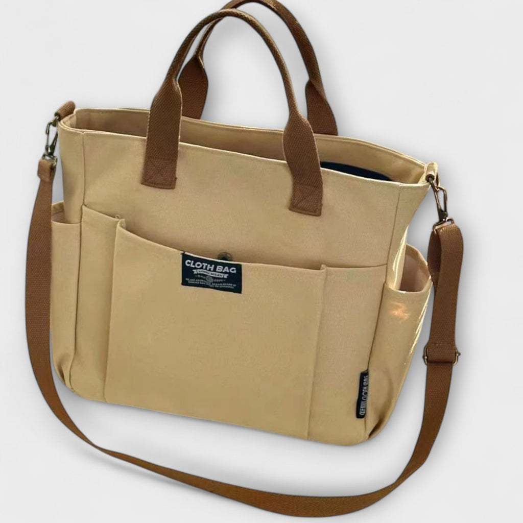 Olivia - Schlichte Canvas-Tasche