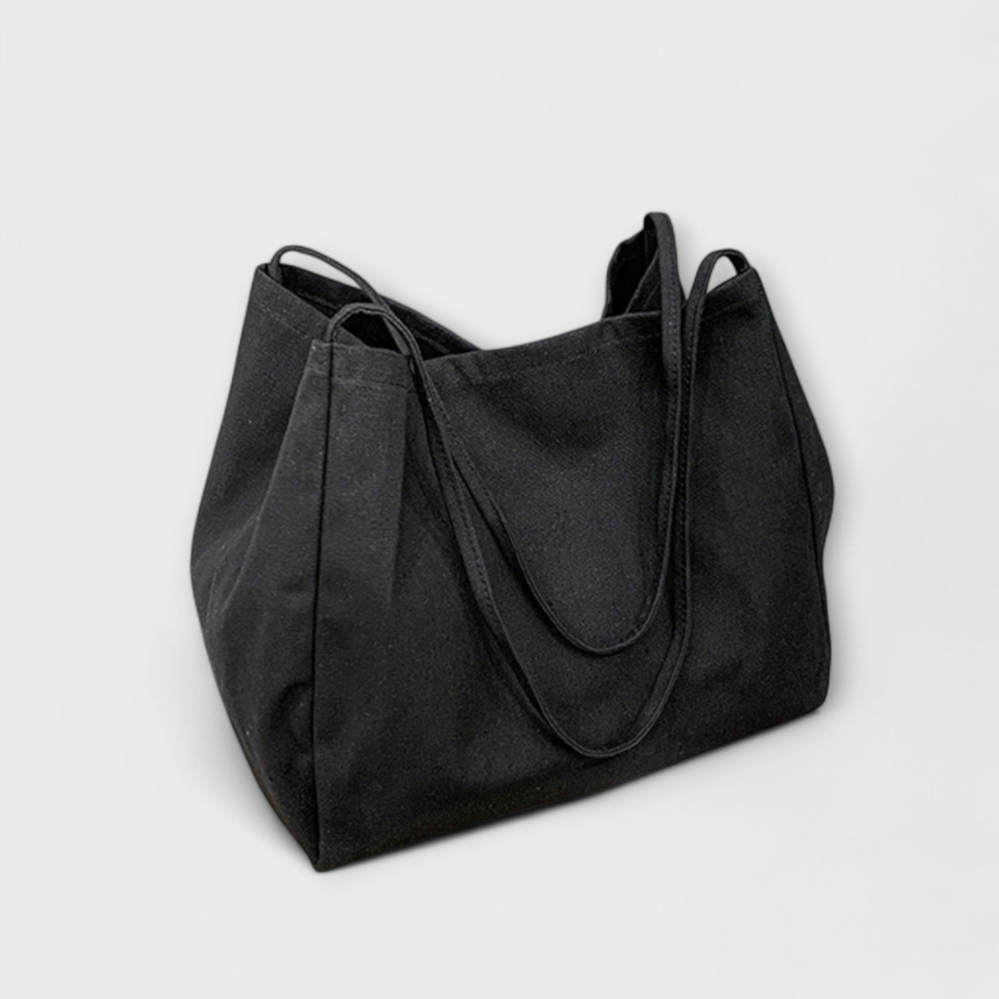 Olivia - Premium Große Canvas-Shopper-Tasche