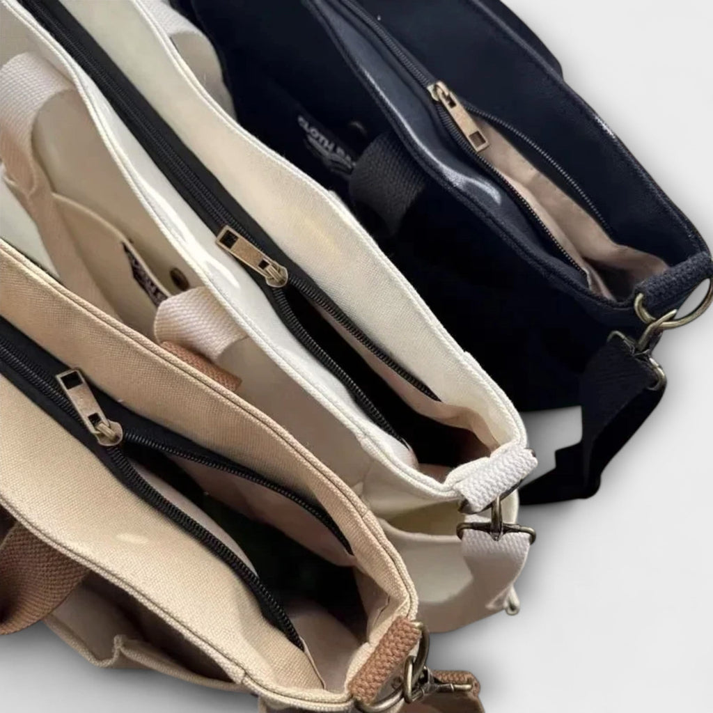Olivia - Schlichte Canvas-Tasche