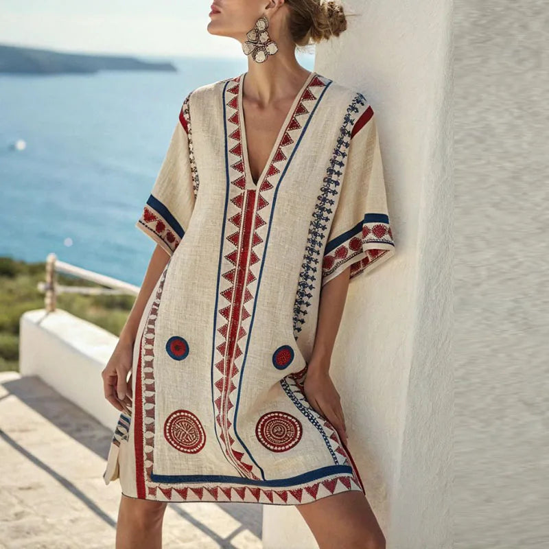 Marit - Stilvolles Strandkleid für einen sommerlichen Look