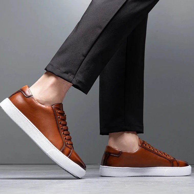 Enzo | Herren Leder Sneakers