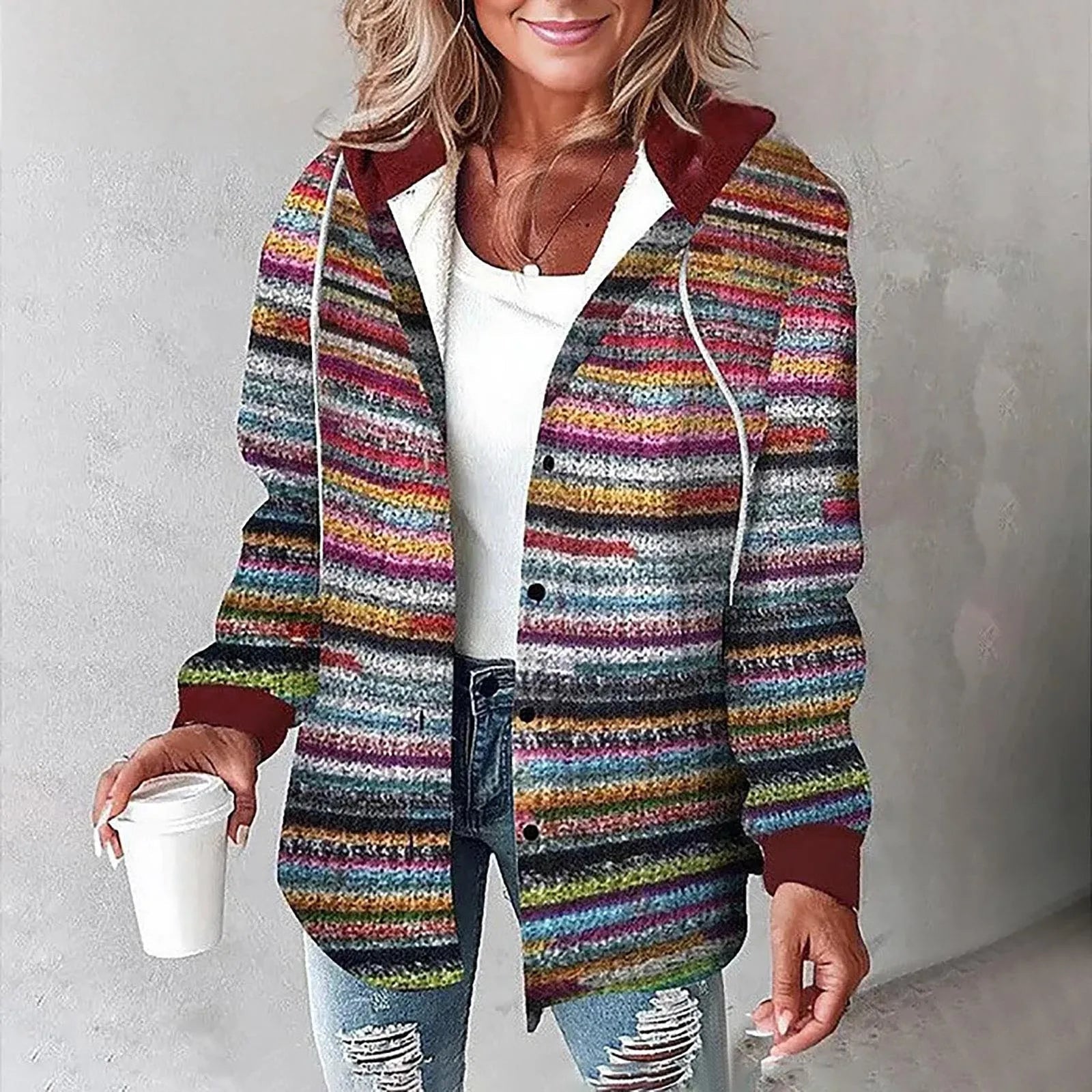 Isabella - Elegante und kuschelige Jacke