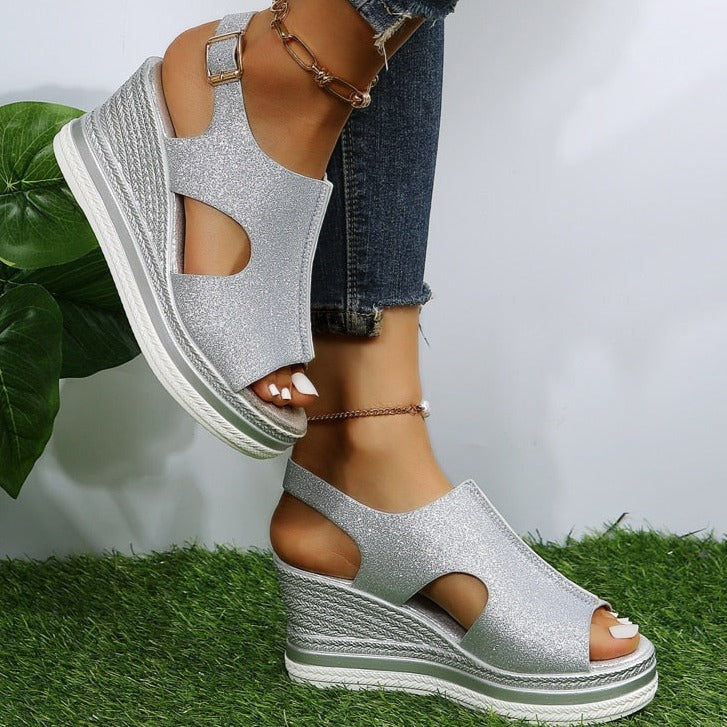 Ines | Bequeme Keilsandalen für entspannte Tage