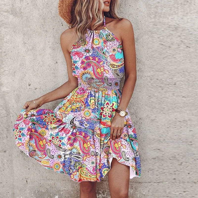 Loxlie | Rückenfreies Kleid für einen eleganten Look