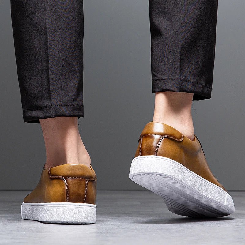 Enzo | Herren Leder Sneakers