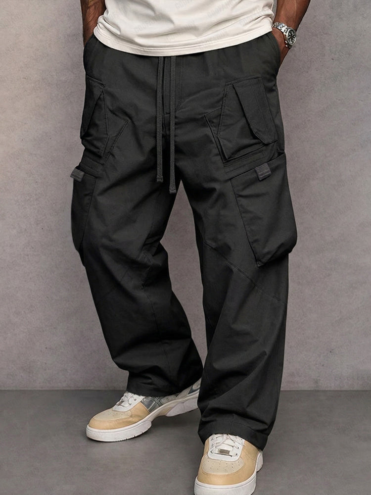 Leo - Straight Fit Utility Cargo Pants