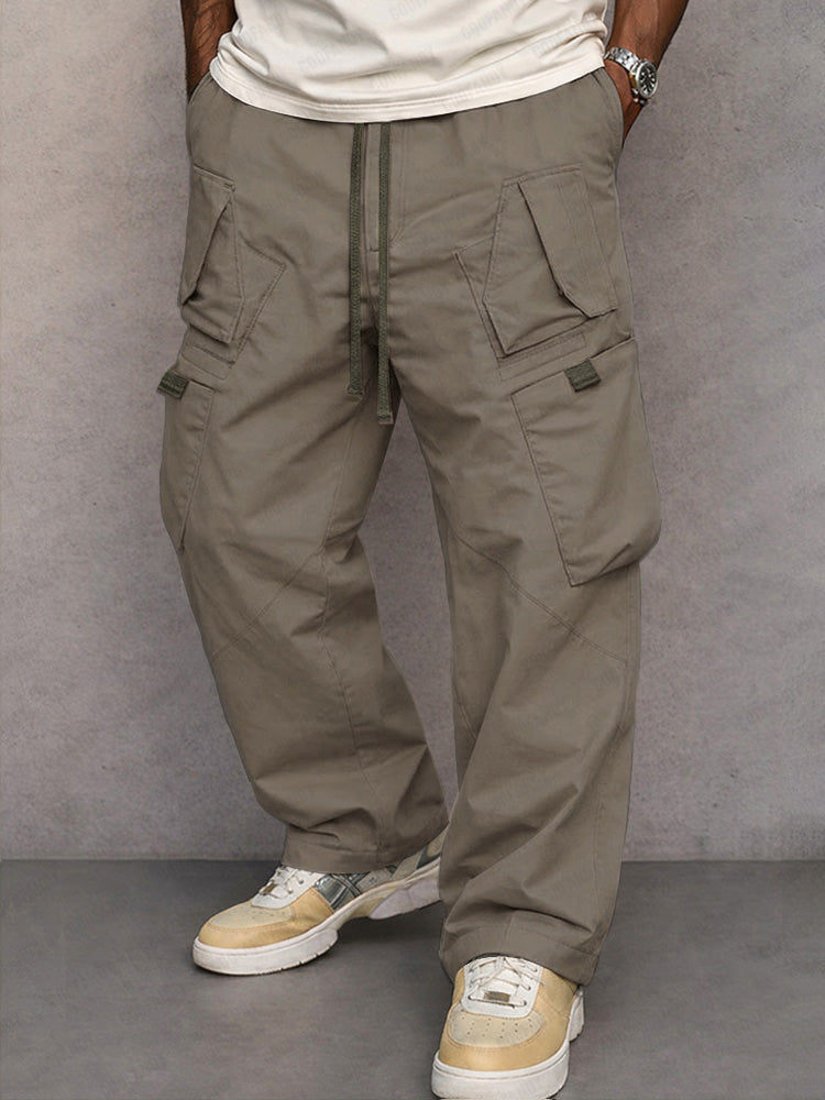 Leo - Straight Fit Utility Cargo Pants