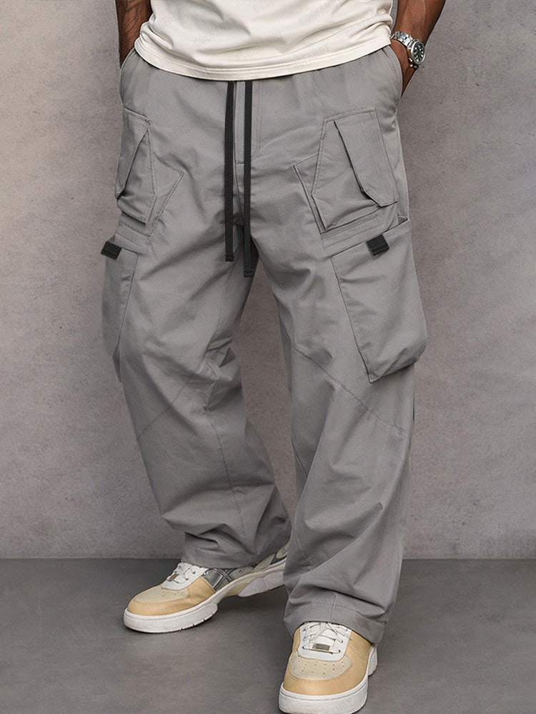 Leo - Straight Fit Utility Cargo Pants