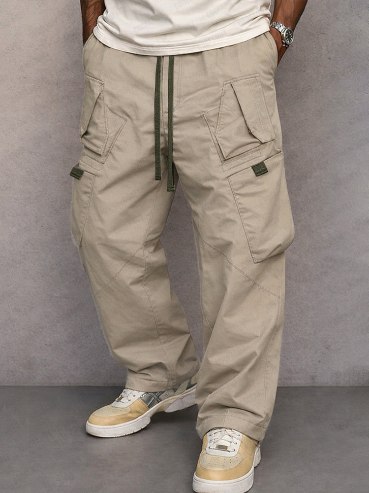 Leo - Straight Fit Utility Cargo Pants
