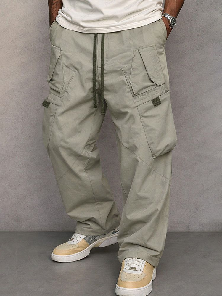 Leo - Straight Fit Utility Cargo Pants